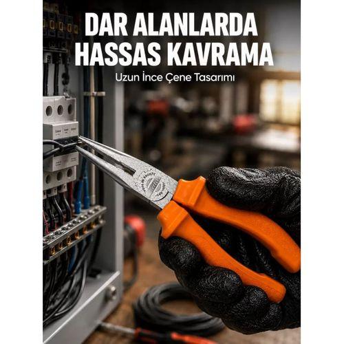 Dar Alanlarda Hassas Çalışma İçin Dövme Çelik Kargaburun