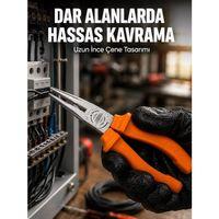 Dar Alanlarda Hassas Çalışma İçin Dövme Çelik Kargaburun