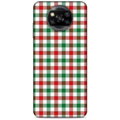 Gömlek (47) Desenli Silikon Kapak Telefon Kabı Xiaomi Redmi Poco X3 Kılıf