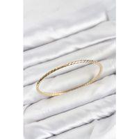 CM Gold Renk Lazer Kesim Model 65 mm Bilezik