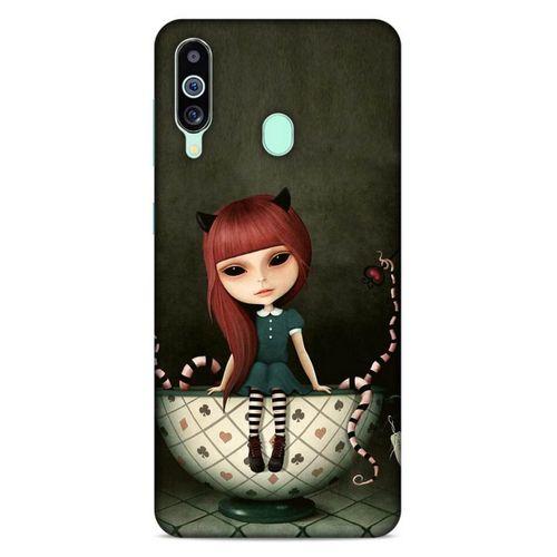 Lopard Samsung Galaxy M40 Uyumlu Kılıf Manipülasyon ☻ (41) Tank Kılıf Baskılı