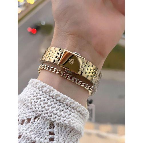 Bigotti Çelik Kordon 2 Yıl Garantili 3 Atm Suya Dayanıklı Spor Kadın Kol Saati+Bileklik YBG.10661.3