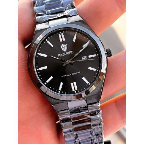 Raymond Nişan Ve Damatlara Özel Çelik Kordon 2 Yıl Garantili 5 Atm Erkek Kol Saati+Bileklik RMD.26