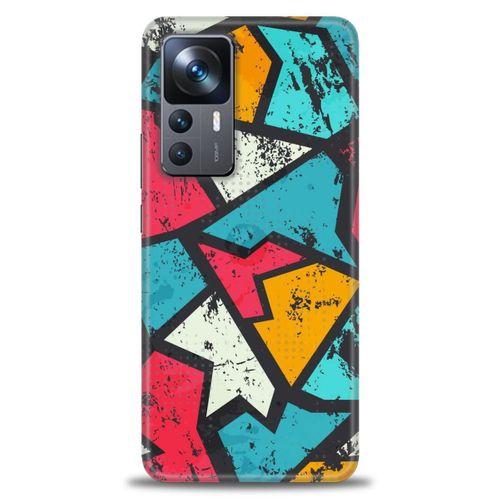 Xiaomi Mi 12T Kılıf HD Baskılı Kılıf - Grafiti + Tam Ekran Koruyucu
