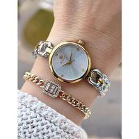 Bigotti Mini Vintage Kasa Çelik Kordon 2 Yıl Garantili 3 Atm Kadın Kol Saati+Bileklik YBG.10654.1