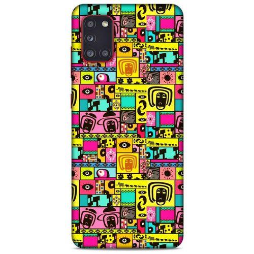 Graffitix (41) Desenli Silikon Kapak Samsung Galaxy A31 Kılıf