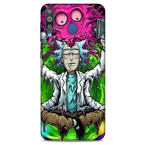 Samsung Galaxy M30 Uyumlu Kılıf Rick And Morty (29) Arka Koruma Kılıfı Council of Ricks