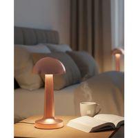 Şarjlı Mantar Masa Lambası 3 Seviyeli Dokunmatik Led Usb Şarj Özellikli