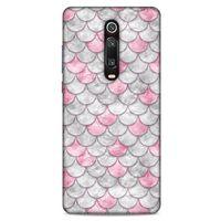 Mermer Desenli (30) Tema Silicone Case Toz Pembe Xiaomi Redmi K20 Pro Kılıf