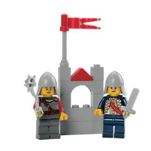 Lego Minifigür Kingdoms - Lion Knight Scale Mail cas478a/cas479a