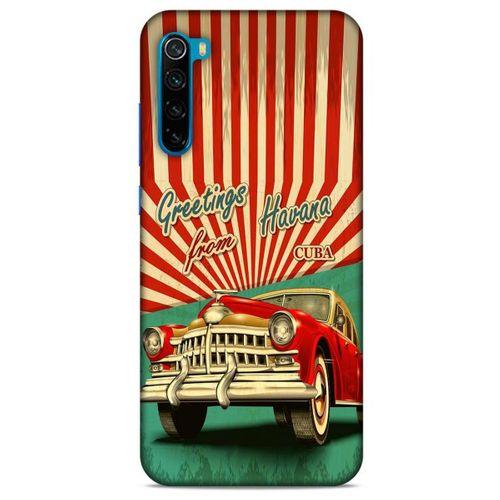 Retro (12) Desen Koruyucu Silikon Renkli Xiaomi Redmi Note 8T Kılıf