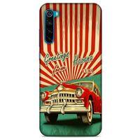 Retro (12) Desen Koruyucu Silikon Renkli Xiaomi Redmi Note 8T Kılıf