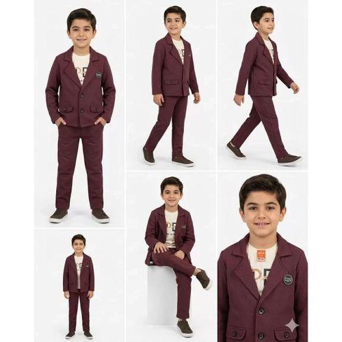 2-9 Yaş Jagger Kumaş 3 Parça Çocuk Takımı