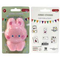 Tanex Jumbo Stickers Sukuşi Pembe Tavşan