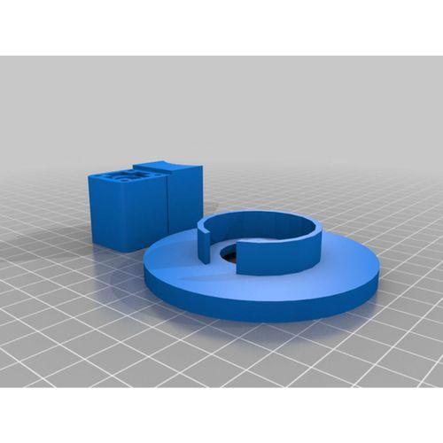 Teleskop Pushto Dijital Ayar Daireleri DSC Kablosuz EQ2 Montajı için 3D Baskı (Bu ürün Sadece Plastik parçadır - Almadan Önce Soru Sorabilirsiniz)