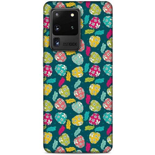 Frutix Elma 03 Samsung Galaxy S20 Ultra Kılıf Desenli Silikon