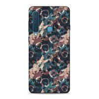 Samsung Galaxy A9 2018 Uyumlu Kılıf Romans (40) Fit Silikon Kılıf Yeşil Bakır