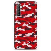 Kamuflaj 99 Oppo Realme XT Kılıf Silikon Kapak