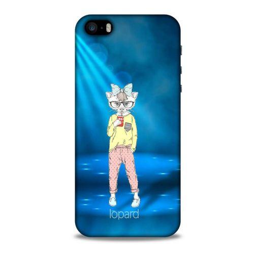 Apple Iphone 5S Kılıf FunnyMaX (38) Neo Hybrid Kılıf Açık Mavi