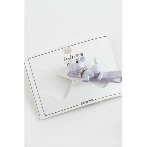 Köpek Taşlı Pens Toka