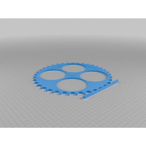 Şişe Rafı 3D Baskı (Bu ürün Sadece Plastik parçadır - Almadan Önce Soru Sorabilirsiniz)
