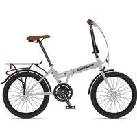 Carraro Flexi 121 D Katlanır Bisiklet Gri Siyah