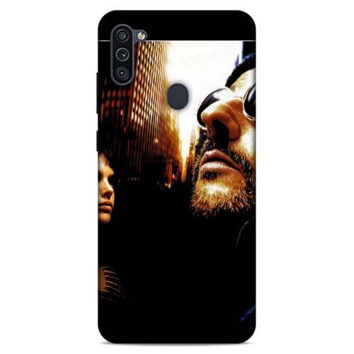 Lopard Samsung Galaxy M11 Uyumlu Kılıf IMDB Film (40) Fit Silikon Kılıf Léon
