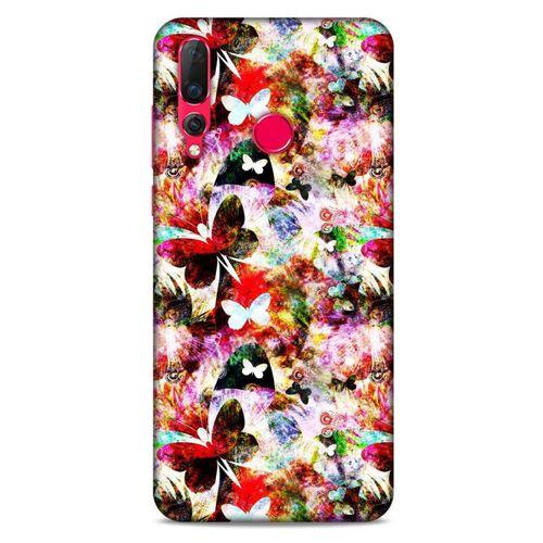 Lopard Huawei P Smart Z Uyumlu Kılıf Kelebek Etkisi (16) Kalın Kılıf