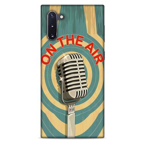 Retro (40) Desen Fit Silikon Kılıf Renkli Samsung Galaxy Note 10 Kılıf