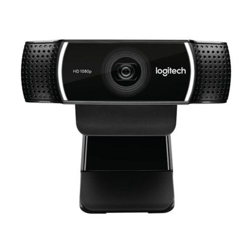 LOGITECH 960-001088, C922, PRO Strem 1080p/30 fps, Otomatik Işık Düzeltimi, Dahili Çift Mikrofonlu, Full HD, Webcam
