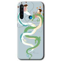 Xiaomi Redmi Note 8T Kılıf HD Desen Baskılı Arka Kapak + Temperli Cam - Stitch