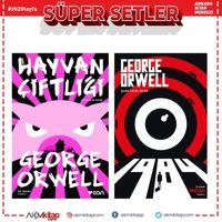 Can Yayınları George Orwell Hayvan Çiftliği ve 1984 Seti 2 Kitap