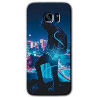 Potkal Hediye Fabrikası Samsung Galaxy S7 Edge Kılıf HD Desen Baskılı Arka Kapak - Spill Boy