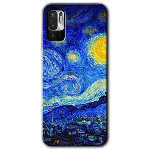 Poco M3 Pro Kılıf HD Desen Baskılı Arka Kapak - Starry Night