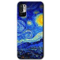 Poco M3 Pro Kılıf HD Desen Baskılı Arka Kapak - Starry Night