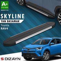 S-Dizayn Toyota Rav 4 4 Skyline Krom Yan Basamak 173 Cm 2013-2017 A+ Kalite