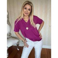 Kadın Kısa Kollu V Yaka Bluz