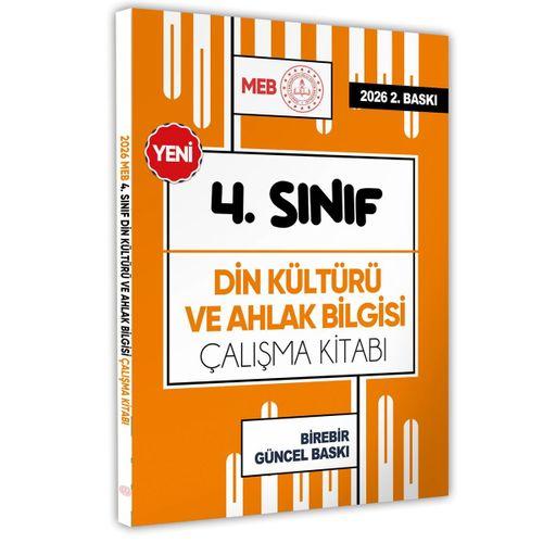 2026 MEB ÖDM İlkokul 4 Sınıf DİN KÜLTÜRÜ VE AHLAK BİLGİSİ Çalışma Kitabı Soru Bankası  BASKI ÜCRETİ