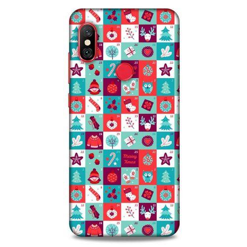 Yılbaşı Süsleri 08 Xiaomi Redmi Note 6 Pro Kılıf Silikon Kapak