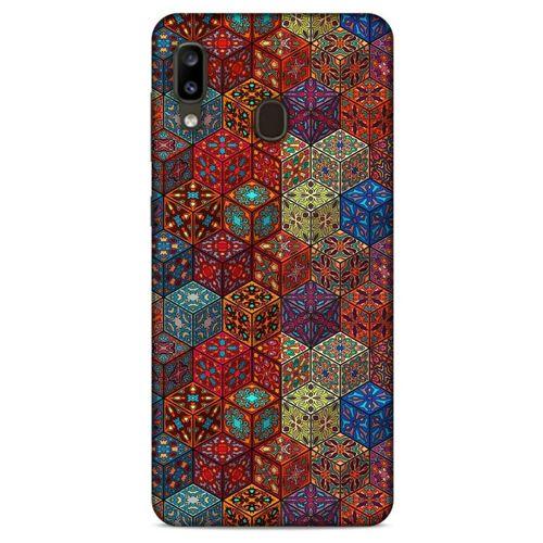 Ethnic Culture (46) Samsung Galaxy A20 Kılıf Silikon Kapak Desenli