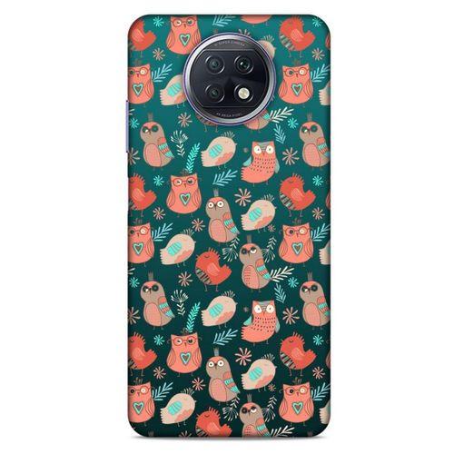 Lopard Xiaomi Redmi Note 9T Uyumlu Kılıf Baykuşlar (21) Koruyucu Kapak