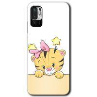 Xiaomi Redmi Note 10 5G Kılıf HD Desen Baskılı Arka Kapak + Temperli Cam - Sevimli Kedi