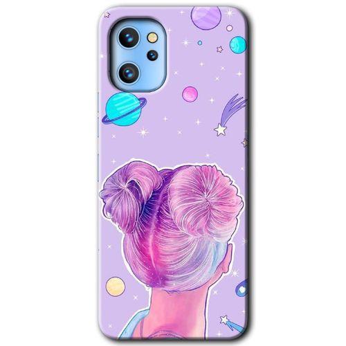 Reeder S19 Max Pro Kılıf HD Desen Baskılı Arka Kapak - Uzaylı Kız