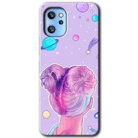 Reeder S19 Max Pro Kılıf HD Desen Baskılı Arka Kapak - Uzaylı Kız