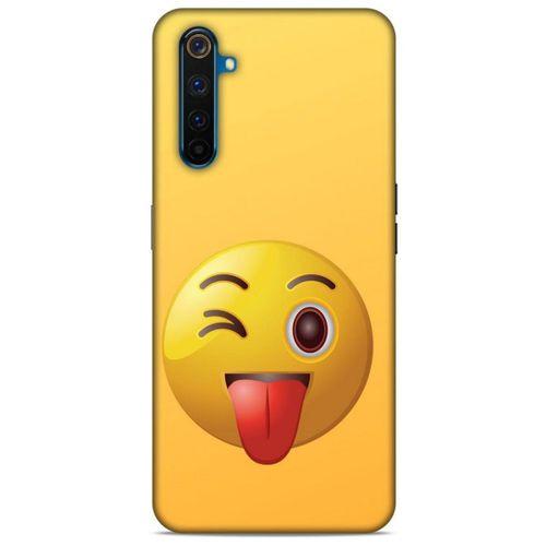 Emojix (42) Oppo Realme 6 Pro Kılıf Silikon Kapak Desenli