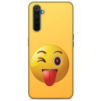Emojix (42) Oppo Realme 6 Pro Kılıf Silikon Kapak Desenli