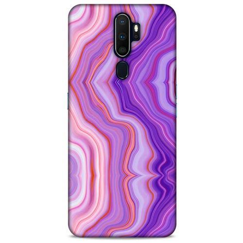 Mermer Desenli (46) Tema Core Armor Kılıf Lavanta Oppo A9 2020 Kılıf