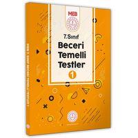 2025 7 Sınıf MEB Beceri Temelli Testler 1  Kitap Örnek Soru Bankası (Renkli Baskı A4 Boyut)