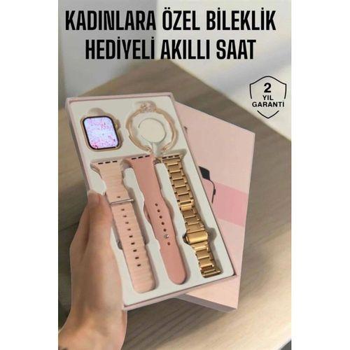 Akıllı Saat Adımsayar, Nabız Takibi Ve Gps Destekli Kadınlara Özel