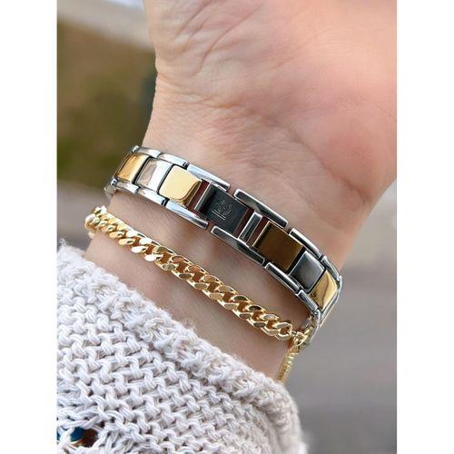 Ferrucci Kaburga Tasarım 2 Yıl Garantili 3 Atm Suya Dayanıklı Kadın Kol Saati+Bileklik FC.L11061.3